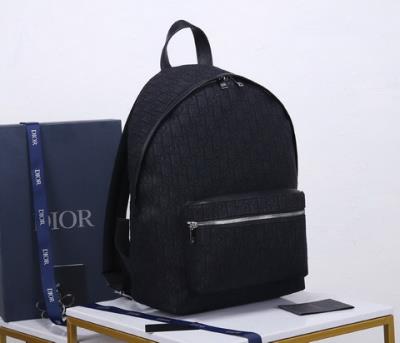 cheap quality Christian Dior backpack Oblique 93328 all black